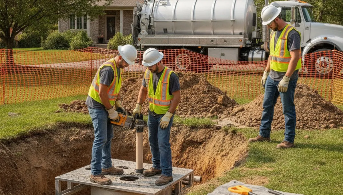 Septic repair plumber in Saint Petersburg, FL providing fast home service repair