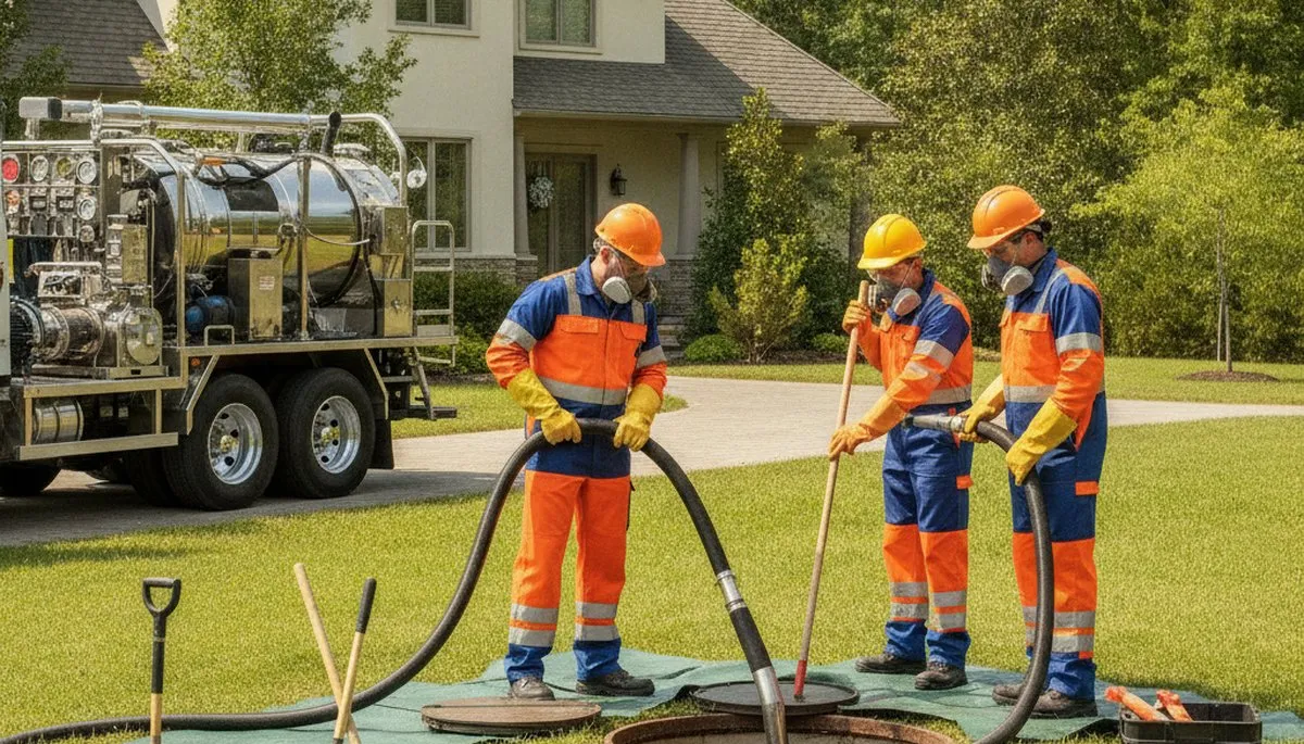 Septic tank cleaning service for Saint Petersburg, FL homes by On Call Plumbers