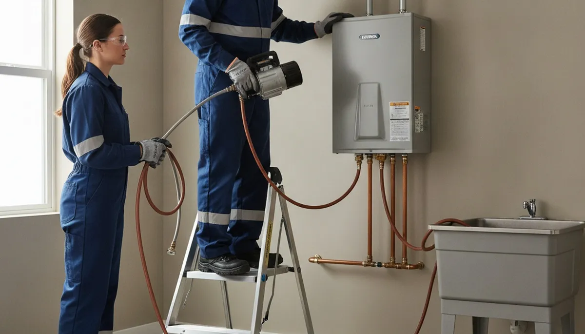 Tankless water heater installation service for homes in Saint Petersburg, FL